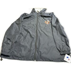 NWT Minnesota Twins Full Zip Windbreaker Hooded Lightweight Jacket Men's 3XL MLB